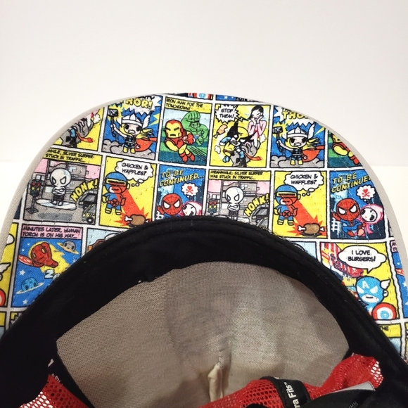 Tokidoki x Marvel - Spiderman with Gwen New Era snapback trucker style hat - Picture 3 of 6